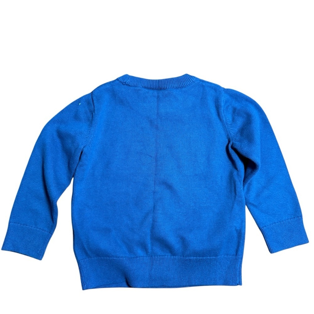 Baby Gap Mickey Mouse Sweater Blue Knit pullover sweater Size 3 Years - Picture 3 of 8